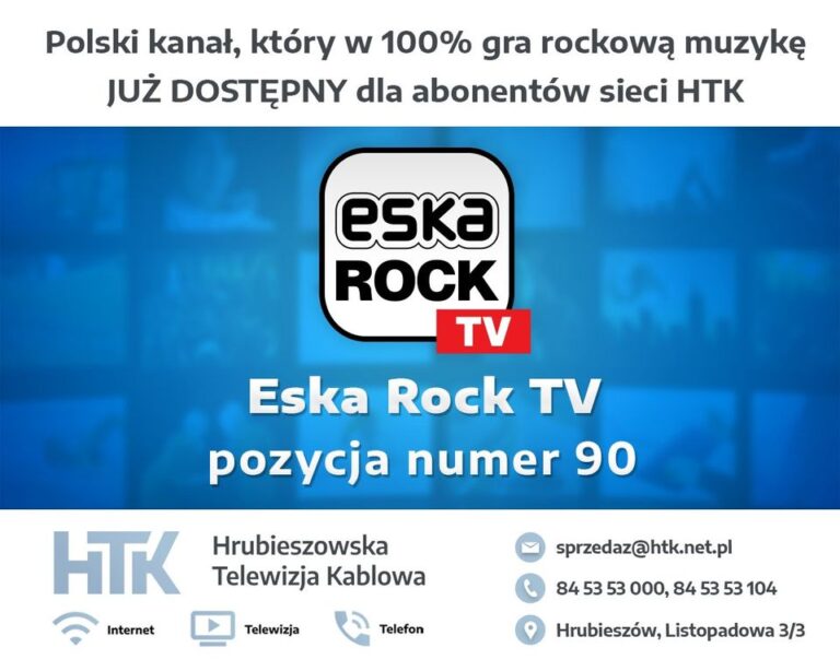 Nowy kanał muzyczny – ESKA ROCK