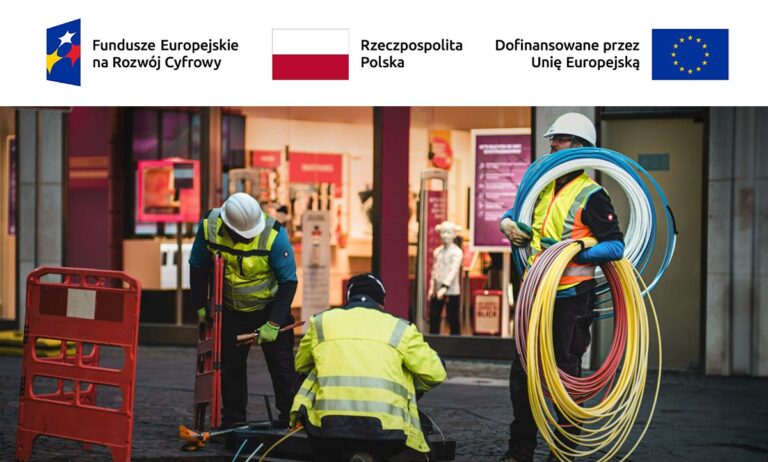 I Kamień milowy w projekcie FERC.01.01 – nowoczesny Internet dla Powiatu Hrubieszowskiego oraz Zamojskiego.